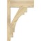 Ekena Millwork Merced Block Rough Sawn Outlooker, Douglas Fir, 6"W x 16"D x 24"H OUT06X16X24MRC05RDF - alternate 3